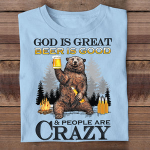 God Is Great - Beer Is Good - T-shirt.