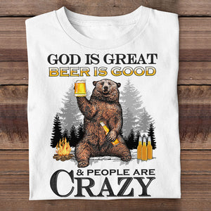 God Is Great - Beer Is Good - T-shirt.