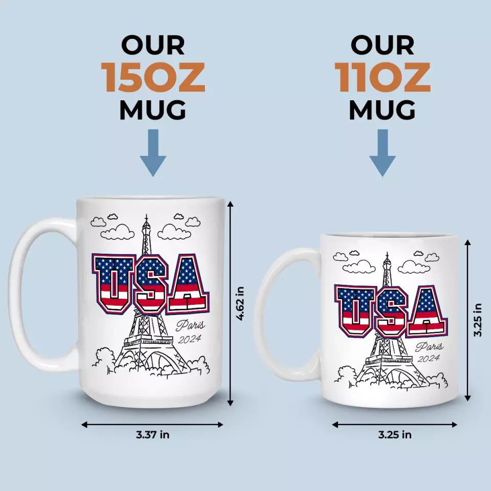 Never Let The Fear Of Striking Out Get In Your Way - Olympics Mug - Olympics Vacation, Gift For Family Members, Best Friends