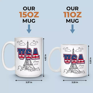 Never Let The Fear Of Striking Out Get In Your Way - Olympics Mug - Olympics Vacation, Gift For Family Members, Best Friends